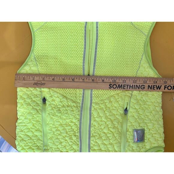 Free People Movement  Primloft Yellow Foldable Hiking Vest XS - Picture 5 of 6